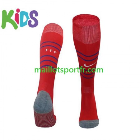 France Enfant Domicile UEFA Euro 2024 Chaussettes
